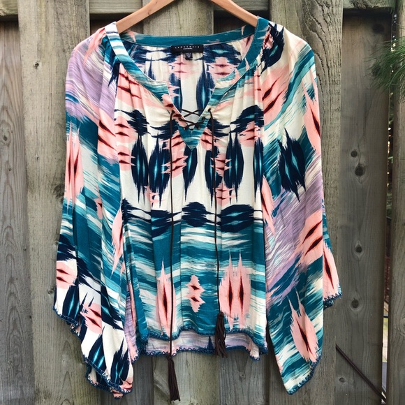 Santa Fe Boho Blouse Sanctuary Clothing - Picture 2 of 4